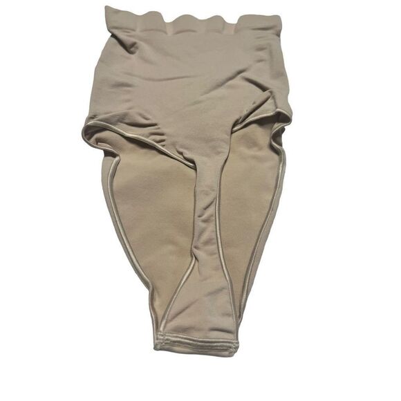 Skims Women's Tan Seamless Sculpt High Waist Thong Shapewear Size Small NWT - Picture 2 of 4